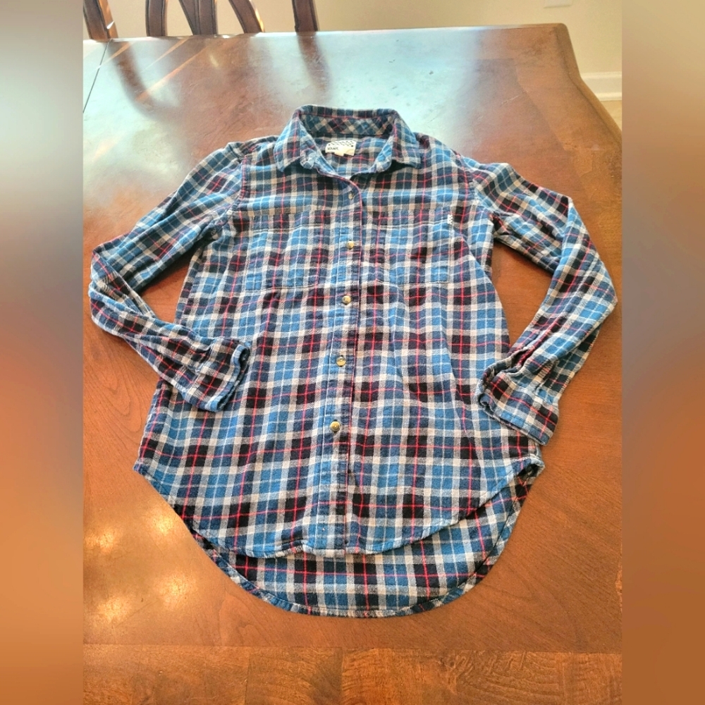 💎!!7/$25.!!💎Plaid Vans!
